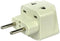 CKITZE BA-9C Universal 2 in 1 Plug Adapter Type C for Europe, Russia, Turkey and More - CE Certified...