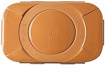 e-jen Premium Kimchi, Sauerkraut Container Probiotic Fermentation with Inner Vacuum Lid (Earthenware Brown, 0.45 gal/ 1.7L)...