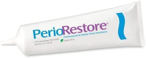 Perio Restore Gel 3 Ounce Tube; 1.7% Hydrogen Peroxide Oral Cleansing Treatment Gel. Mint Flavor...