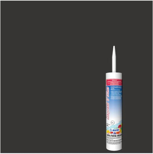 Mapei Mapesil T Plus 118 Jet Black Silicone Sealant 10.1 oz...