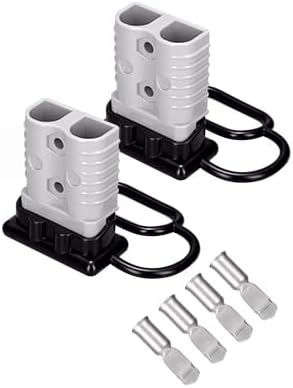 Spurtar 175A 1/0 AWG Battery Quick Connect Disconnect Fits 1/0 AWG Cable (2 Pack) Wire Harness Plug for Winches, Trailer or Other Electrical Devic...