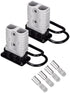 Spurtar 175A 1/0 AWG Battery Quick Connect Disconnect Fits 1/0 AWG Cable (2 Pack) Wire Harness Plug for Winches, Trailer or Other Electrical Devic...
