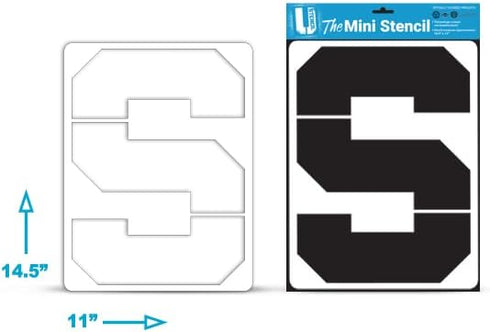 Michigan State S Mini Stencil - MSOOS-201...