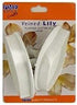 PME LY1002 Veined Lily Plunger Cutters, Large Size, Set of 2, White...