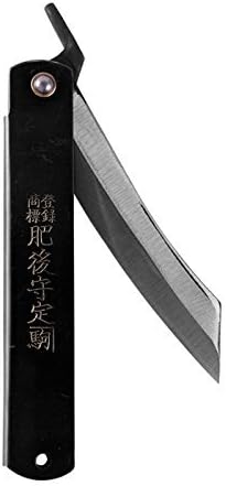 Higonokami Folding Knife – SK Steel 120mm Black...