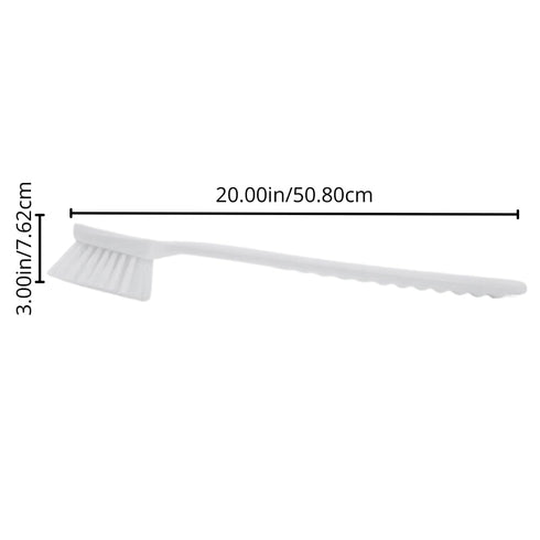 SPARTA 40501EC05 Plastic Large Scrub Brush, Kitchen Brush, Utility Brush With Long Handle For Cleaning, 20 Inches, Red...