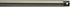 Kichler 360000AP Accessory Fan Down Rod 12-Inch, Antique Pewter...