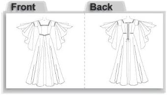 Butterick B4571 Women's Medieval Dress Renaissance Fair Costume Sewing Pattern, Sizes 6-12...