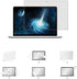 EooCoo Hard Case Compatible with MacBook Air 13 inch M1 Chip 2021-2018 with Retina Display, Air 13.3 inch Plastic Protective Case + Transparant Ke...