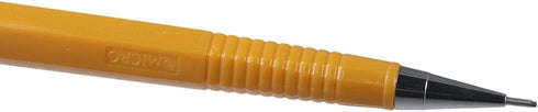 24 Pcs Mechanical Pencil, Yellow Metal Retractable Automatic Drafting Pencils, for Writing...