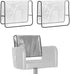 Salon Chair Cover - 20"x 15"x 4.5"Seat Covers Black,Salon Chair Covers Protectors,Square Salon Chair Covers Protectors fits Most Salon Chairs,Rein...