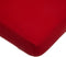 TL Care Supreme 100% Natural Cotton Fitted Crib Sheet 52" x 28", Enhanced Thickness for Soft, Breathable & Hypoallergenic Jersey Comfort, Red, Neu...