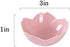 Chic Glossy Sakura Shaped Sauce Dish Sushi Dipping Bowls Appetizer Plates Porcelain Serving Dish Seasoning Dish 3''...