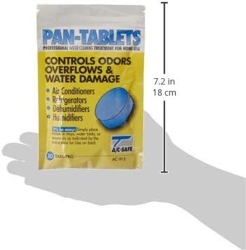 AC-Safe Pan Tablets - 30 Count: Cleans scum in Drain Pans and Humidifiers...