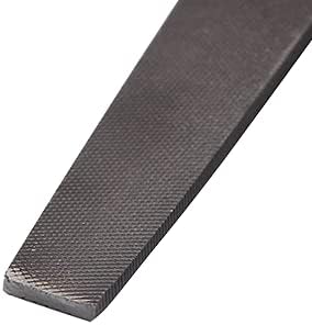 KSEIBI 311485 Metal File Set with High-Carbon Steel Blades - Ergonomic Soft-Grip Handles, 8-Inch Files in Flat, Round, and Half-Round Shapes for W...