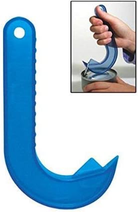1 Easy Manual Can Opener Ring Pull Tab Puller Easy Access Can Opener Protects Nails Seniors Arthritis Hands Helper Safety Pet Food Beans Soup Can ...