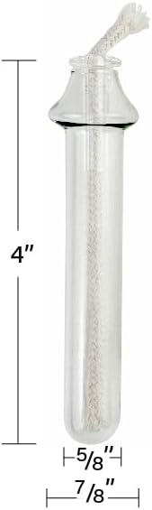 National Artcraft® Make-A-Candle-from-Anything with Glass Oil Lamp Inserts - (1 Pkg/3)...