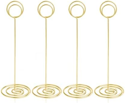 Table Number Holders 10Pcs - 8.75 inch Place Card Holder Tall Table Number Stands for Wedding Party Graduation Reception Restaurant Home Centerpie...