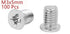 XJS Computer PC Case 2.5-inch HDD M3x5mm Flat Phillips Head Hard Drive Screw 100pcs...