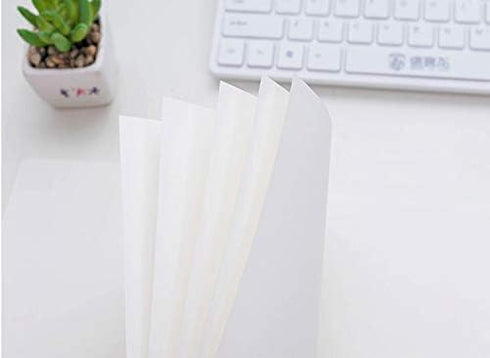 A5 Blank Notebook 5.8”x8.25” Sketch Book, 100 Sheets, Thick 100gsm Paper & Kraft Cover, Great for Sketching, Writing and Journal Refills...