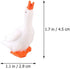 ARTIBETTER Miniature Goose Figurine 6pcs Miniature Goose Figurine White Goose Statue Fairy Tale Garden Animal Accessories Cake Toppers Sculpture f...