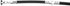 Dynamic Friction Company Front Brake Line Hose 350-76035 For 1984-1988 Toyota Corolla, 1985-1988 Chevrolet Nova, 1986-1993 Toyota Celica...