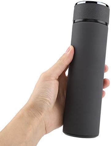 Fdit Stainless Steel Vacuum Water Bottle Tea Coffee Leak Car Office Cups(grey)...