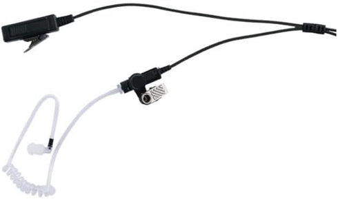 Sarcia Walkie Talkie Earpiece Headset MIC PTT Compatible with Kenwood Baofeng 2pin UV-5R BF-888S BF-F8HP Arcshell AR-5Two Way Radio with 2 Wire Co...