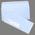 LUXPaper #10 Business Window Envelopes | 4 1/8" x 9 1/2" | Baby Blue | 80lb. Text | 50 Qty...