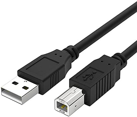 Printer USB Cable to Computer Compatible with Epson Workforce Pro WF-7840,WF-7820,WF-4830,WF-4820,WF-4740,WF-4730,WF-4720,WF-3820,WF-3730,WF-3720 ...