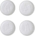 4pcs Ceramics Shiba Dog Relief Seasoning Dishes Sushi Dipping Bowl Appetizer Plate - 3.5 inches...