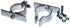 Aluminum Sign Mounting Brackets for 2 3/8" Poles...