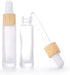 10 Pack 10ml Frosted Glass Dropper Bottle,Empty Refillable Dropper Bottle Travels Bottle for Essential Oils, Aromatherapy, Perfume,Cosmetic,Labora...