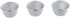 3Pcs Round Carbon Steel Cake Moulds,Pudding Cupcake Mould Muffin Baking Cup Non-Stick Egg Tart Molds Dessert Mould Pans DIY Bakeware Tools...