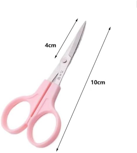 3 Pcs Small Embroidery Curved Scissors Cross Stitch Sewing Craft Small Tools DIY Scissors for Crafting, Sewing, Dressmaking, Cloth...