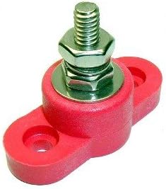 Fastronix 1/4" Stainless Steel Red Power Junction Block...