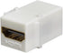 Monoprice 106852 Keystone Jack HDMI Female to Female Coupler Adapter, White...