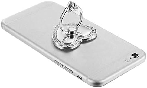 Cell Phone Ring Holder Grip Turns 360° Degrees & 180° Degrees Adjustable to Fit Your Needs Helps Stabilize Phone for Selfies and Wall Hook 4 Color...
