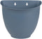 The HC Companies 8 Inch Garden Wall Planter - Plastic Hanging Plant Pot for Indoor Outdoor Flowers, Herbs, Slate Blue...