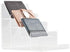 Acrylic Wallet Display Stand Holder Acrylic Jewelry Display Riser Shelf Showcase Fixtures (3-tier)...