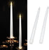 Pssopp LED Taper Candles Flameless Candle Electronic Candle Light 2pcs LED Taper Candles Battery Powered Flameless LED Candle Sticks for Festival ...