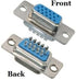 CompuCablePlusUSA.com Best High Density DB15 Connector Female Solder Cup with Unshielded Plastic Hood DIY Kit for Assembling Your Own HD DB15 Cabl...