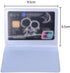 Shappy 2 Pieces Plastic Wallet Insert Credit Card Holder with 10 Page 20 Slots and 10 Page 10 Slots, Transparent...