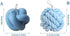 2-Pack Silicone Molds 3D Candle Molds, Woolen Ball Mould and Knot Mold,Ball of Yarn Design Fondant Mold for Candle Making and Baking Making Soap W...