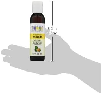 Aura Cacia Natural Skin Care Oil, Avocado, 4 Fluid Ounce...