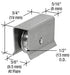 CRL Heavy Duty Ball Bearing Wheel Assembly for CRL H-Bar...