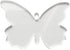RUIXUAN 15PCS Of Blank Clear Acrylic Butterfly Key Chains Easter Party Gift Laser Cut (2.5")...