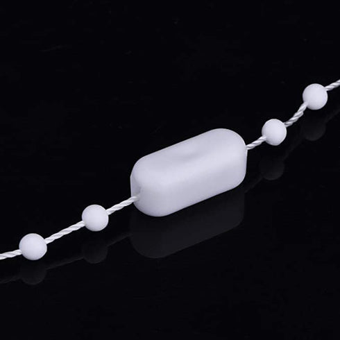 30Pcs White Ball Chain Connectors for Hunter Douglas Blinds Parts?Ball and Bead Chains...