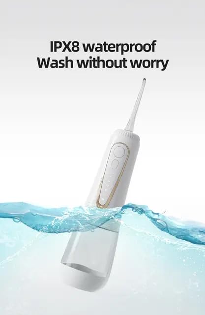 Dental Flosser, Water Dental Flosser, Water Flosser, Waterproof Dental Flosser...
