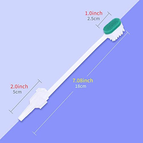 Disposable ICU suction toothbrush sputum suction sponge swab sponge toothbrush - 20 pcs...